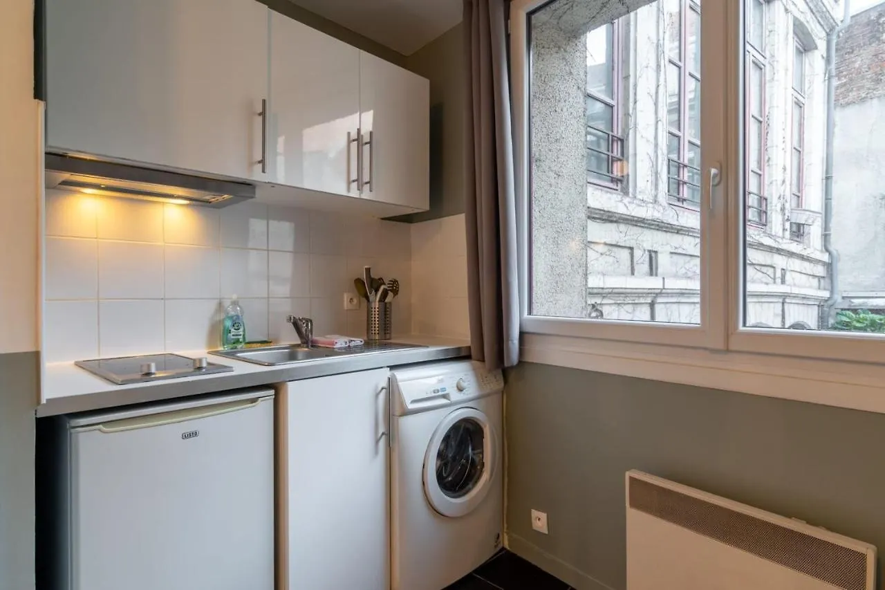Superb Fully-Equipped Studio Near Grand Place Lille Apartment