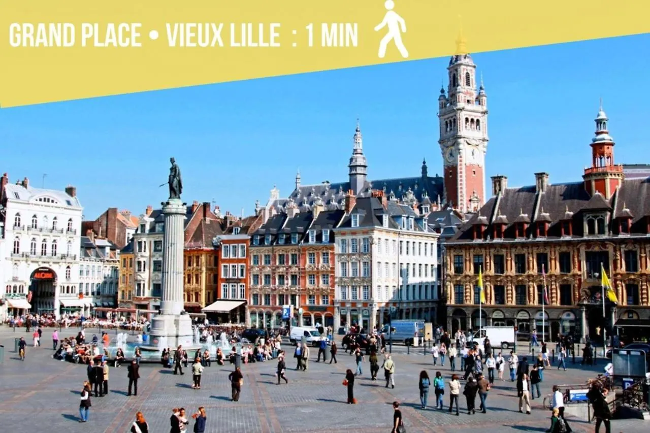 Apartment Superb Fully-Equipped Studio Near Grand Place Lille